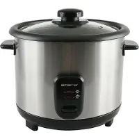 Emerio Reiskocher 1,5 Liter – Warmhaltefunktion & automatische Abschaltung – Antihaftbeschichtung – RCE-110118.5 – Schwarz
