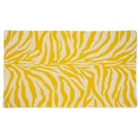Abyss & Habidecor Strandtuch Zebra Banane (100 x 200 cm)
