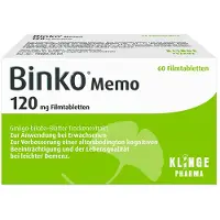Binko Memo 120 mg Filmtabletten 60 St