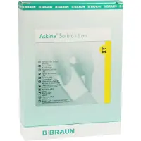 Askina Sorb Alginat CMC Wundauflage 6x6 cm steril 10 St Pflaster