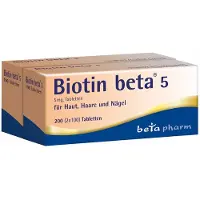 Betapharm Arzneimittel GmbH Biotin BETA 5 Tabletten 200 St