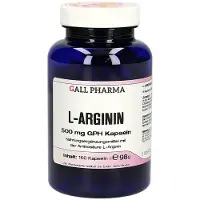 Hecht-Pharma Gmbh L-arginin 500 mg GPH Kapseln 160 St