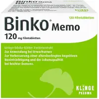 Klinge Pharma GmbH BinkoMemo 120 St