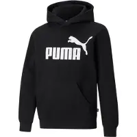 Puma Kapuzensweatshirt "ESS BIG LOGO HOODIE FL B", mit Reißverschluss, mit Kängurutasche, reguläre Passform