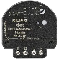 JUNG eNet 2 Kanäle Universeller Funktransmitter Unterputz - FMUS2UP