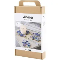 Creativ Company kintsugi Bastelset blau gold hellrot weiß kreatives Spielzeug