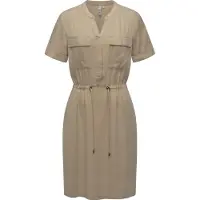 Ragwear Blusenkleid "Roisana" Außentaschen Brusttaschen Eingrifftaschen Leichtes Sommerkleid mit Brusttaschen