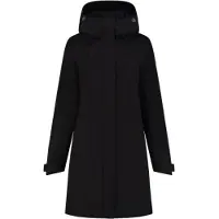 Blue Loop Originals Virga Iso Parka Damen Isolations-Parka nachhaltige Winter-Jacke mit OrganoTex Industrial DWR-Imprägnierung W-PP006-22-B001 Schwarz