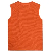 KnowledgeCotton Apparel Striped Tank Top Women red stripe - Größe L 2010061