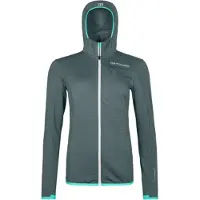 Ortovox Damen Unterjacke FLEECE LIGHT GRID HOODED JKT W