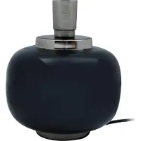 Kayoom Tischlampe Art Deco 200 Schwarz / Silber