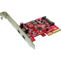 Roline PCI-Express-Karte, USB 3.2 Gen 2, 2x USB-C
