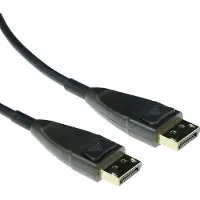 ACT Glasfaser DisplayPort Kabel 15m, 4K@60Hz, DP Kabel 1.2a, Aktives Optisches Kabel- AK4031