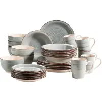 MÄSER Geschirr-Set, Steingut , Lumaca