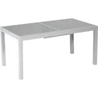 Merxx Gartentisch ausziehbar 120/180 x 90 cm - Aluminium