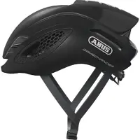 ABUS Rennradhelm GameChanger - Aerodynamischer Fahrradhelm mit optimalen Ventilationseigenschaften für Damen und Herren - Schwarz Glänzend, Größe S (51-55 cm)
