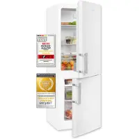 Exquisit Kühl-Gefrierkombination KGC233-60-HE-040D weiss | 173 l Nutzinhalt | Weiß