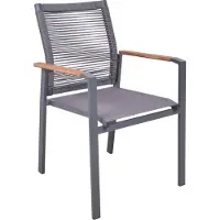 Garden Pleasure Stapelstuhl DAVINA, 2er Set