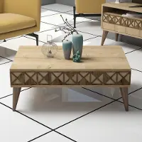 Skye Decor , Line - Oak, Wohnzimmermöbel-Set, Eiche, 100 % MELAMINBESCHICHTETE SPANPLATTEN, 150 x 30 x 50 cm
