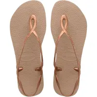 Havaianas Luna, Weiblich, Erwachsener, Flip-Flops, Roségold, Einfarbig, 39 - 40