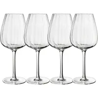 Villeroy & Boch Rotweinglas "Rotweinkelch Rose Garden 200 ml 4er Set transparent"