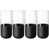 Villeroy & Boch Longdrinkglas Manufacture Rock Transparent 300 ml (4-teilig)