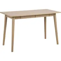 Ebuy24 Marte Schreibtisch 2 Schubladen weiß.
