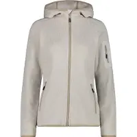 CMP Damen Unterjacke Kapuzen Fleecejacke Strick