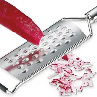 kela Anti Rutsch Reibe Kela Rondo Grobe Silber