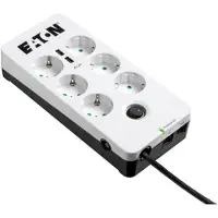 Eaton Pb6tud 6 Usb Tel Din Steckdosenleiste 2500w 6 Ausgänge One Size White
