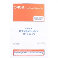 WEIDEMEYER + Co. Vertriebsges. für Medizinbedarf mbH Molton Bettschutz Einlage 90x150 cm 1 St