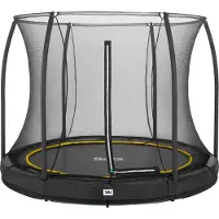 Salta Trampolin Comfort Edition Boden Rund Rund 183cm - Schwarz (5391a)