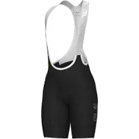 ALÉ Kurze Fahrradhose mit Trägern - PR-E MAGIC - Schwarz M