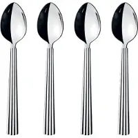 Georg Jensen Bernadotte Kaffeelöffel 4 Stk Edelstahl