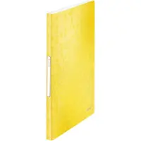 Leitz 46320016, A4, Polypropylen (PP), Gelb, Porträt, 80 g/m², 40 Taschen