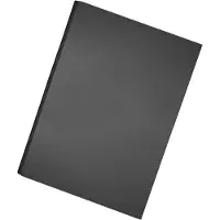 Biella Falken Klemmbrettmappe 11288362 DIN A4 Hartpappe/Folie schwarz