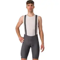 Castelli Kurze Fahrradhose mit Trägern - GIRO TROFEO - Anthrazit XL