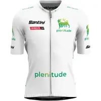 Santini La Vuelta Best Young Rider Kurzarm-radtrikot Weiß M Mann Weiß M