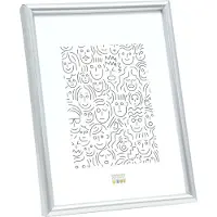 Deknudt S011D1, Kunststoff, Silber, Einzelbilderrahmen, 20 x 30 cm, Rechteckig, Landschaft