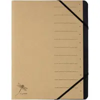 Pagna 40061-11, Konventioneller Dateiordner, A4, Karton, Braun, 1 Stück(e)