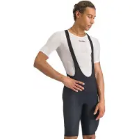 Sportful Kurze Fahrradhose mit Trägern - PULSE - Schwarz L