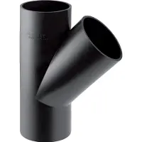 Geberit GE, PE HD Abzweiger, 45 Grad, d160/90mm, 1 Stk.