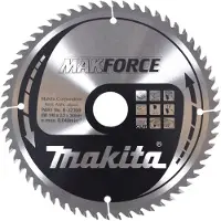 Makita Makforce 190x30x60z Kreissägeblatt Für Holz