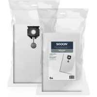 SQOON Staubsaugerbeutel 5 Stück Geeignet für Kärcher NT30/1 Series, Ersatz für Modell 2.889-154.0, Hochwertige Filterbeutel, Langlebig & Passgenau