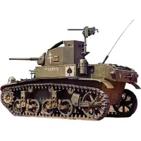 Nippon-Mart 1:35 M3 Stuart. Frühe Produktion