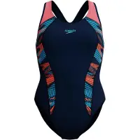 Speedo Damen Schwimmanzug Womens Placement Laneback