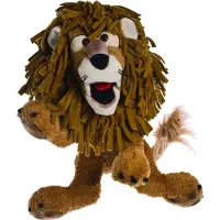 Living puppets Handpuppe Carl der Löwe