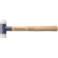 PB Swiss Tools Swiss Tools Schonhammer mit Holzstiel rückschlagfrei 60mm