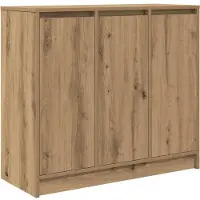 vidaXL Sideboard Artisan-Eiche 85x34x76 cm Holzwerkstoff