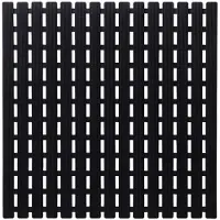 Sealskin Antirutschmatte Nora Schwarz (54 x 54 cm)